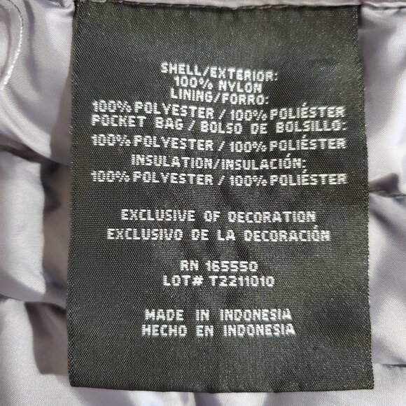 32 Degrees Heat Packable Grey Vest Silver Lightweight Size XL - Picture 10 of 13